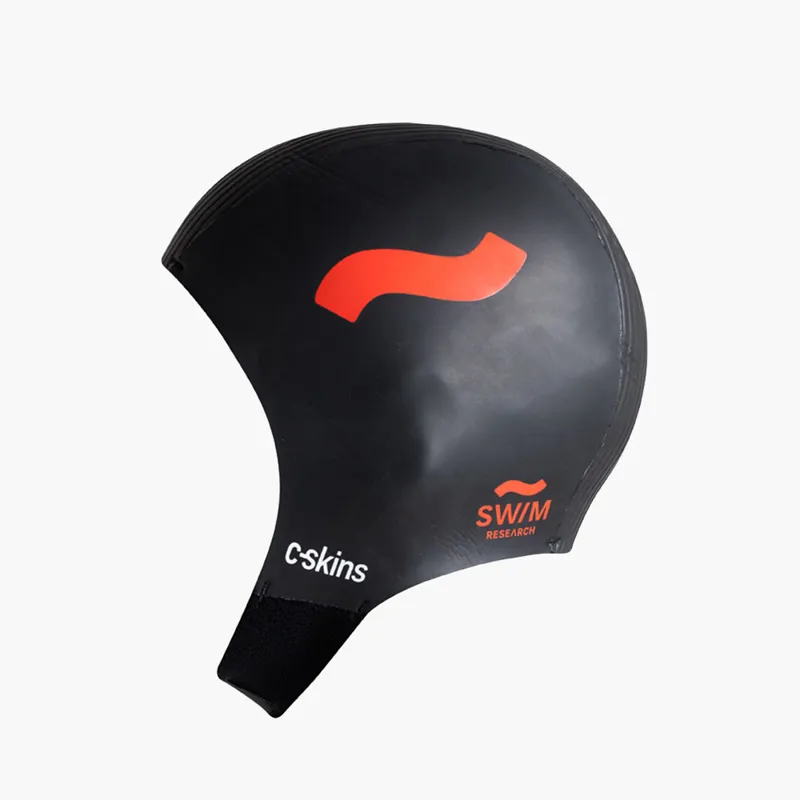 C-Skins 3mm Swim Research Freedom Cap Black-2